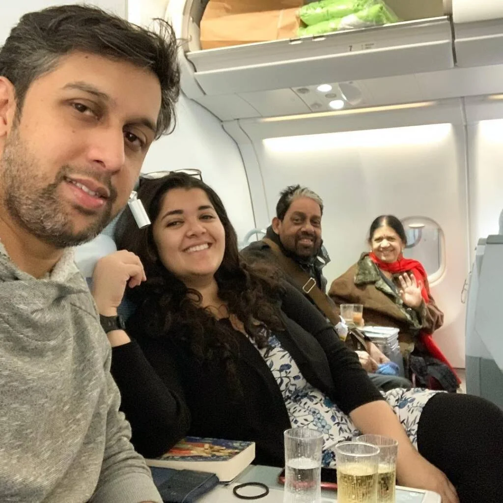 Dr Tanaya Narendra with Family